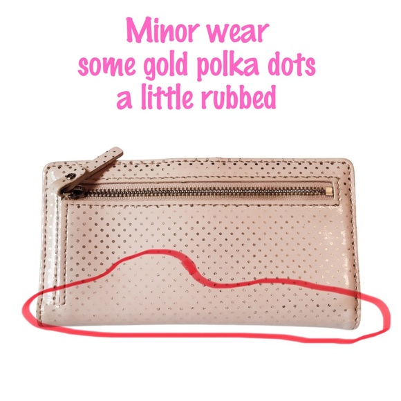 Kate Spade Stacy Lilac Street Dot Wallet - Picture 7 of 11